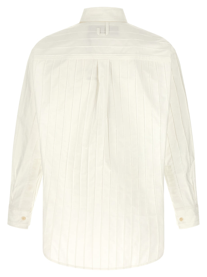 Jacquemus La Chemise Camargue Shirt and Blouse - White | 90b4452d32a90afe3b6cef666d6f9b9ab7a383e2