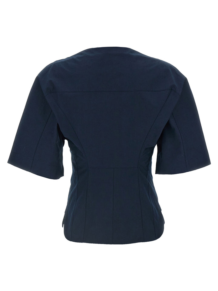 Jacquemus La Chemise Moisson Shirt and Blouse - Blue | da4b39f0e5e7d55210af351f30b07f592bb62ff1