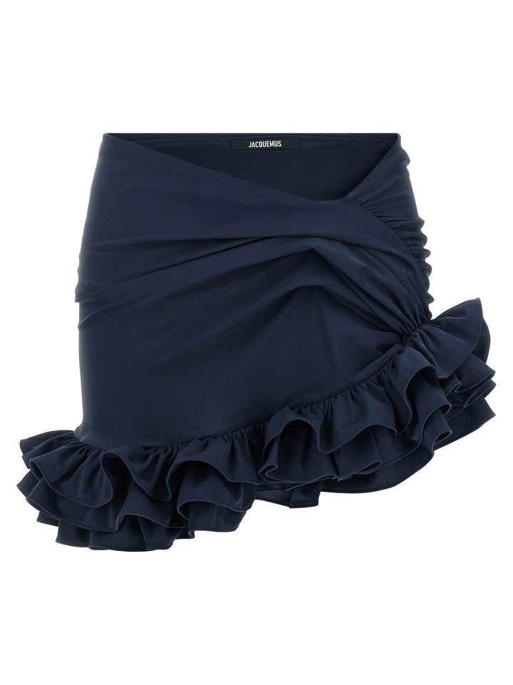 Jacquemus La Mini Jupe Playa Skirts - Blue | 2e9fe109613e2f5b55a1792c99d20f6572b461ed
