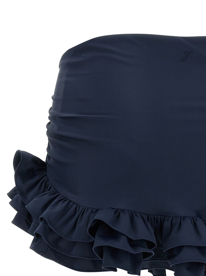 Jacquemus La Mini Jupe Playa Skirts - Blue | 8002cc737f19d6890e514344b7bffecba7496ac9