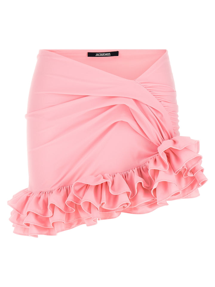 Jacquemus La Mini Jupe Playa Skirts - Pink | cd31b82b0bfa27ece4a19d96c020b69d65041e65