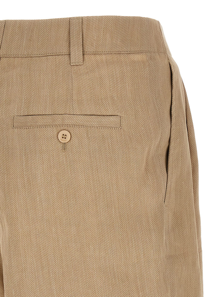 Jacquemus Le Short Pastro Bermuda and Short - Beige | 210fecc576a9c73de4406444aba4e2b2d57959bb