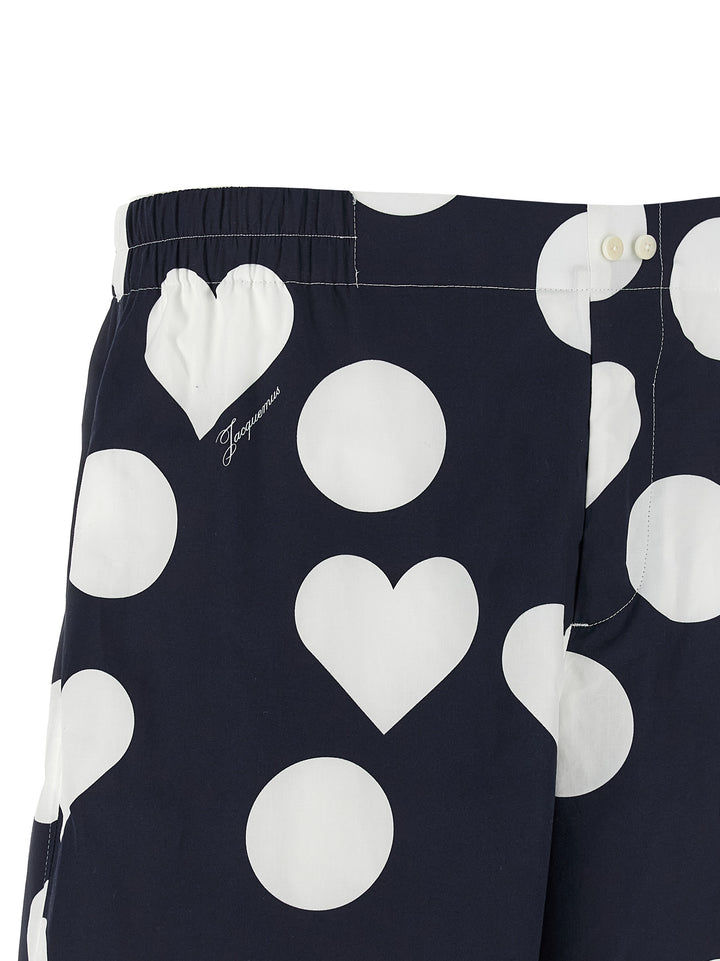 Jacquemus Le Short Calecon Bermuda and Short - Multicolor | 68b68333d24b015ddc113cefae9d4a7b4f6b5c10