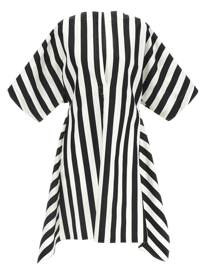 Jacquemus La Tunique Moisson Shirt and Blouse - White/Black | 1fd016514c7fa6ed8738b12483a18161d000cce4