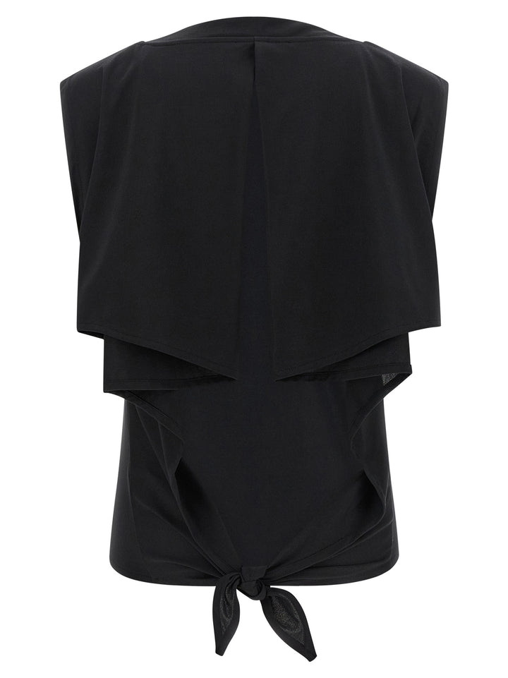 Jacquemus Le Marcel Moisson Tops - Black | d4da9f4a0ce88c9cdc2eac893df4a6b900aa5a86