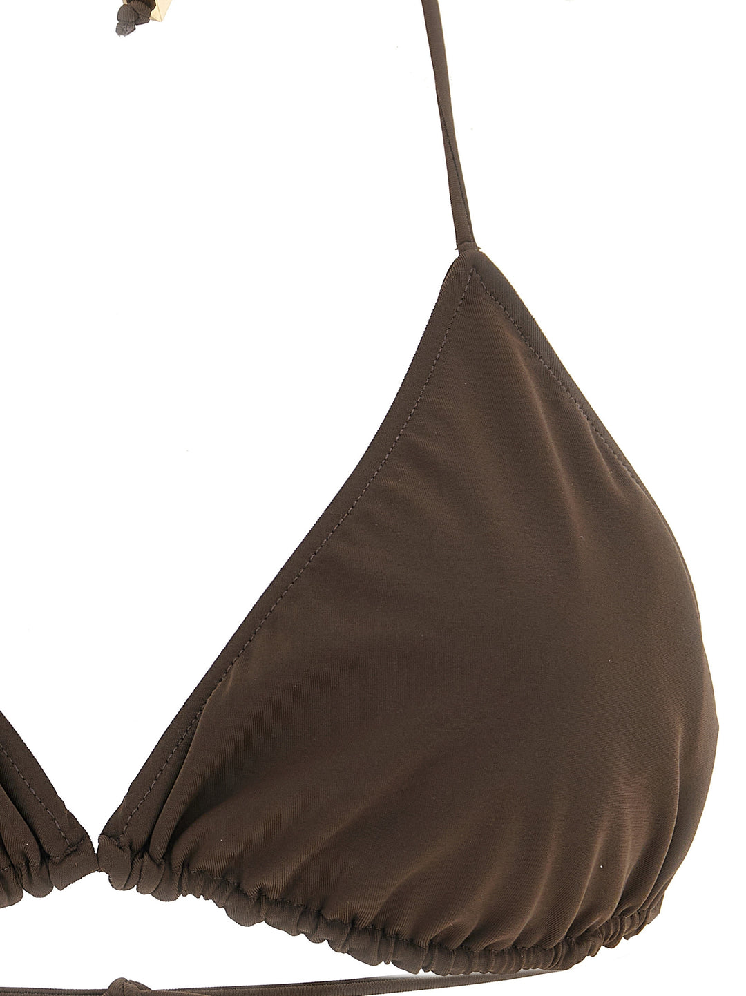 Jacquemus Le Haut De Plage Triangle Beachwear - Brown | 5597712767c55c689ca9ee38c451729e7cd88ec7