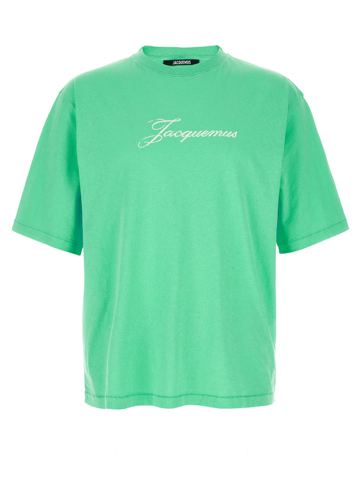 Jacquemus Le  Jacquemus T-shirt - Green | 591c6c136f2925b95b7595f3b509ef9c67facd23