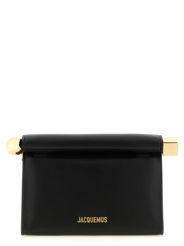 Rond Carré Bag Clutch Black