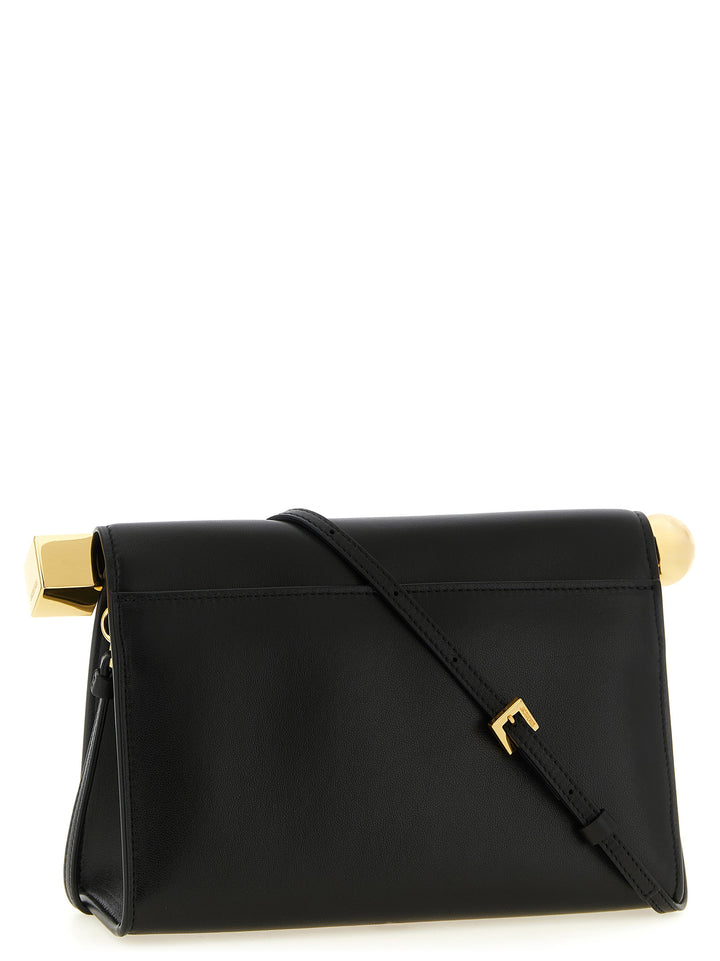 Jacquemus Rond Carré  Bag Clutch - Black | b86f82854246f91cc41acb0b7c2831e59de10807