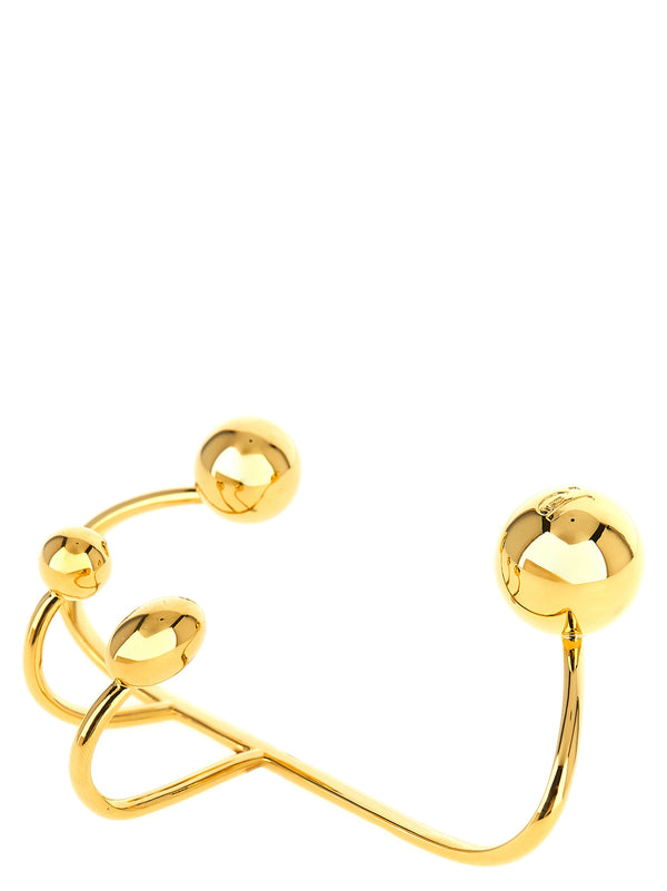 Handcuff Punk Jewelry Gold