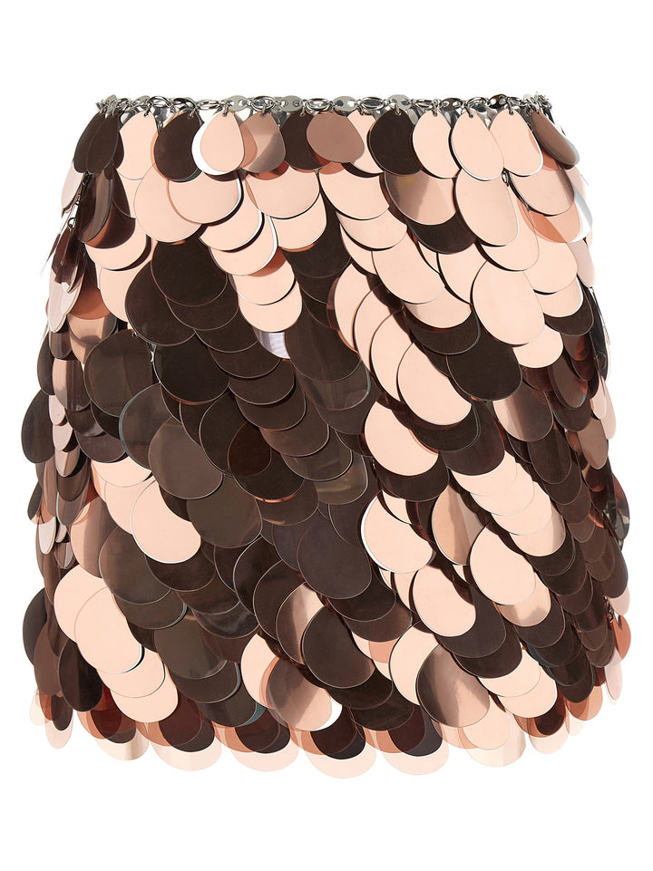 Paco Rabanne Sparkle Discs Skirts - Gold | 07fc6f788d5983f2d287cc4feac62f04b5b1a15a