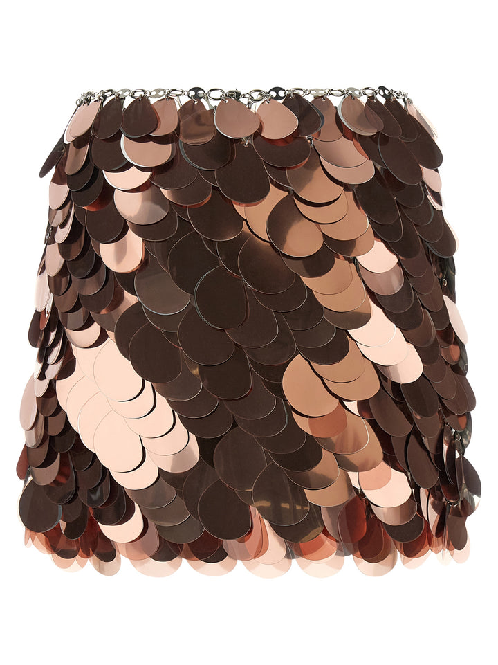 Paco Rabanne Sparkle Discs Skirts - Gold | ffb2e4b9469075a89910bc694393c2358ead5c0e