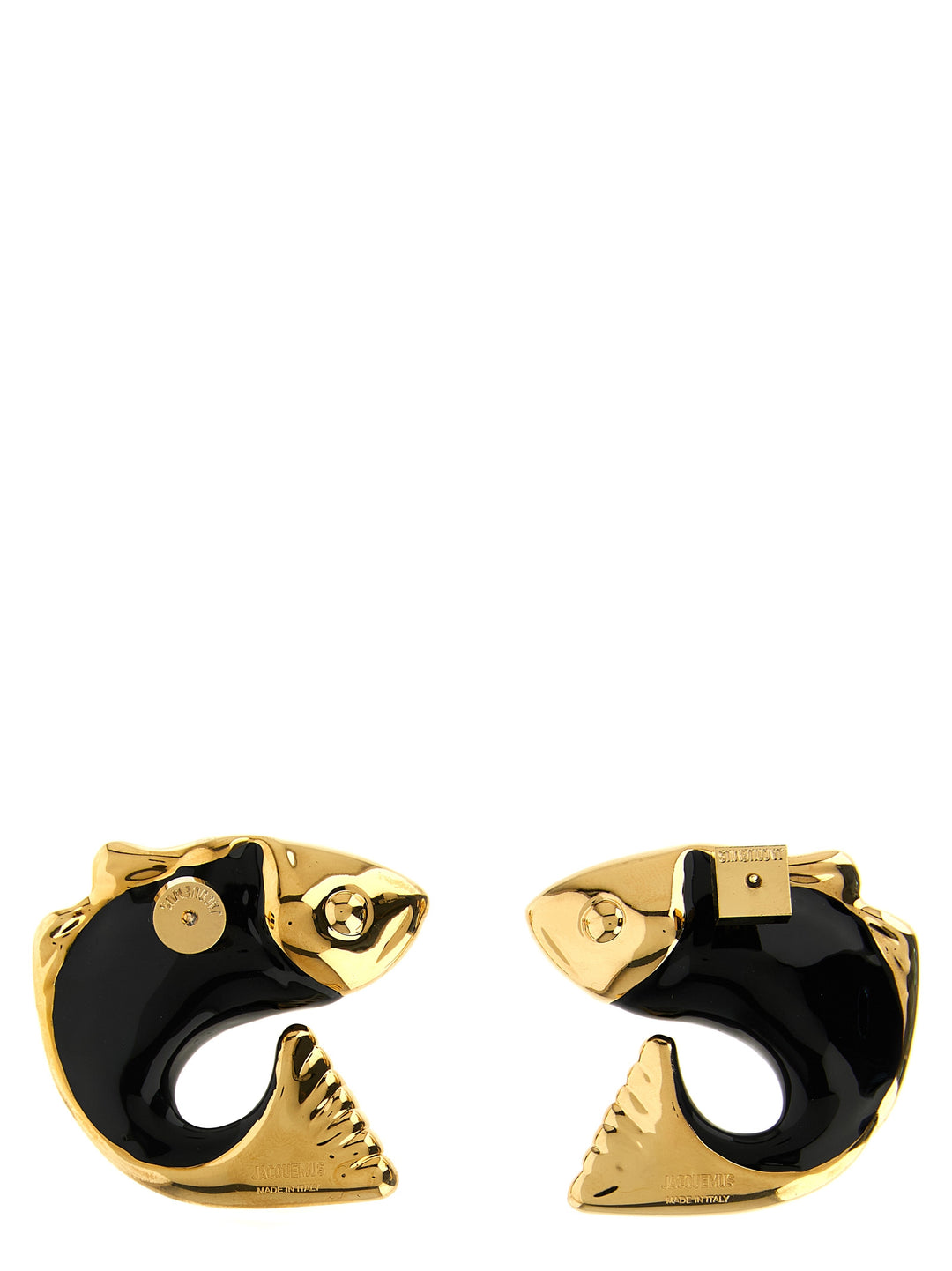 Jacquemus Les Boucles Poisson Jewelry - Black | e2148cdc18cd31af4feba416adc2dde25e7d33d3