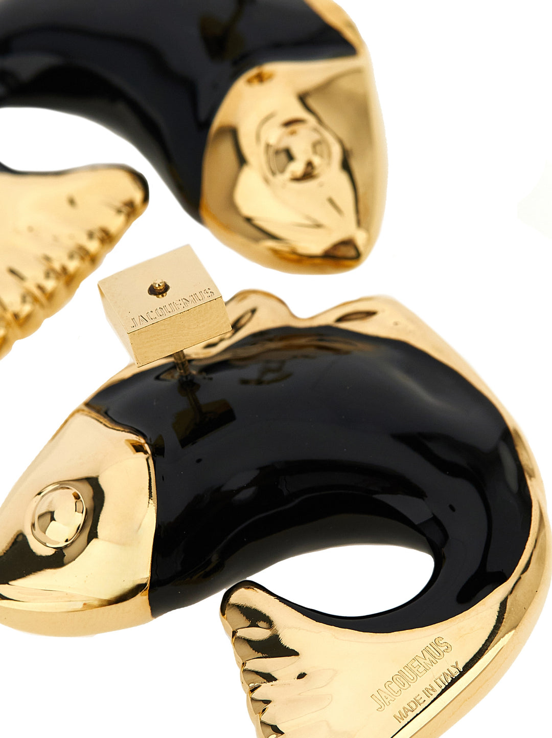 Jacquemus Les Boucles Poisson Jewelry - Black | 530f65fab402c7e327630c6dbd05f89830902325