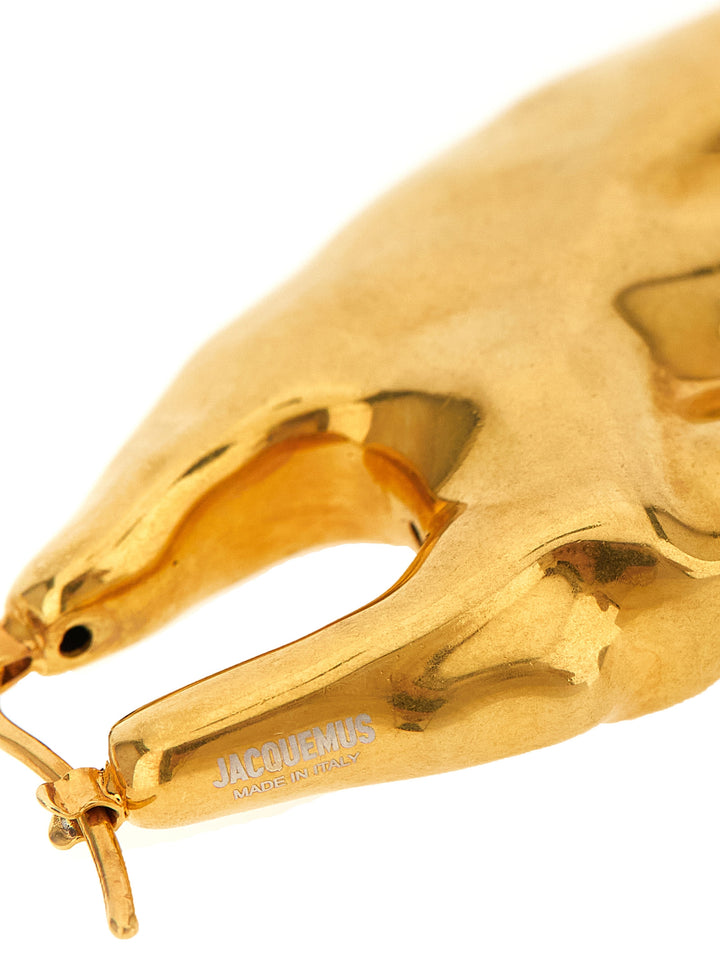 Jacquemus Les Boucles Homard Jewelry - Gold | c60d32b43a4c28a3da77f9229b0481bb342c2417