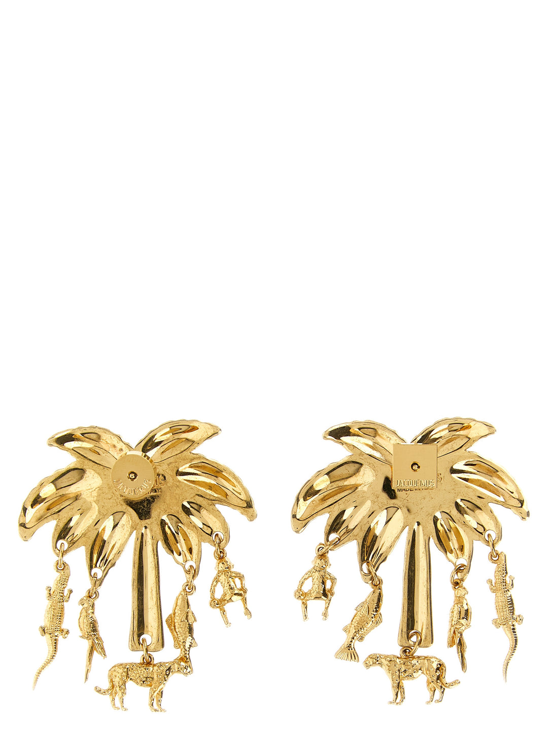 Jacquemus Les Boucles Palmier Jewelry - Gold | 7c29a2be1552934bf56f9b33fa1b8f377085be31