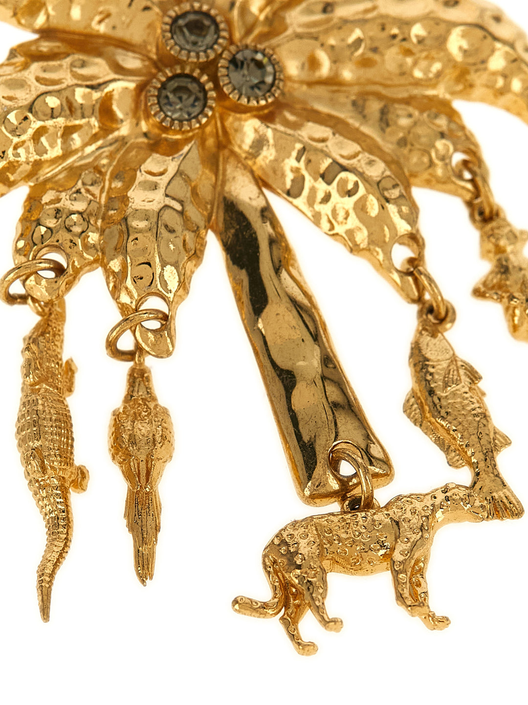 Jacquemus Les Boucles Palmier Jewelry - Gold | 509ac2664fc63873ef07e65dd45ce0322b000ce7