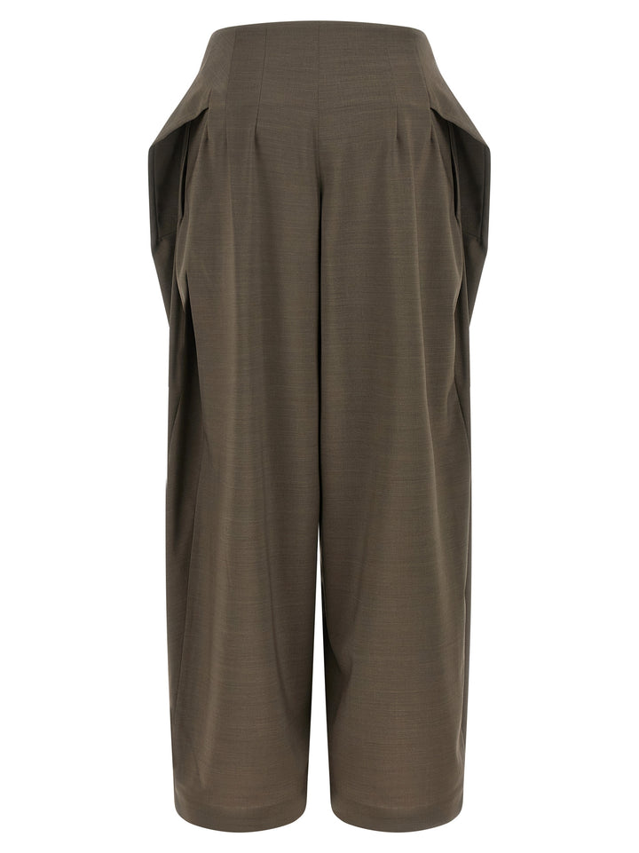 Jacquemus Le Pantalon Cubisto Pants - Gray | a586ce8a2dbdcd96edf44f794f75e56a00b88383