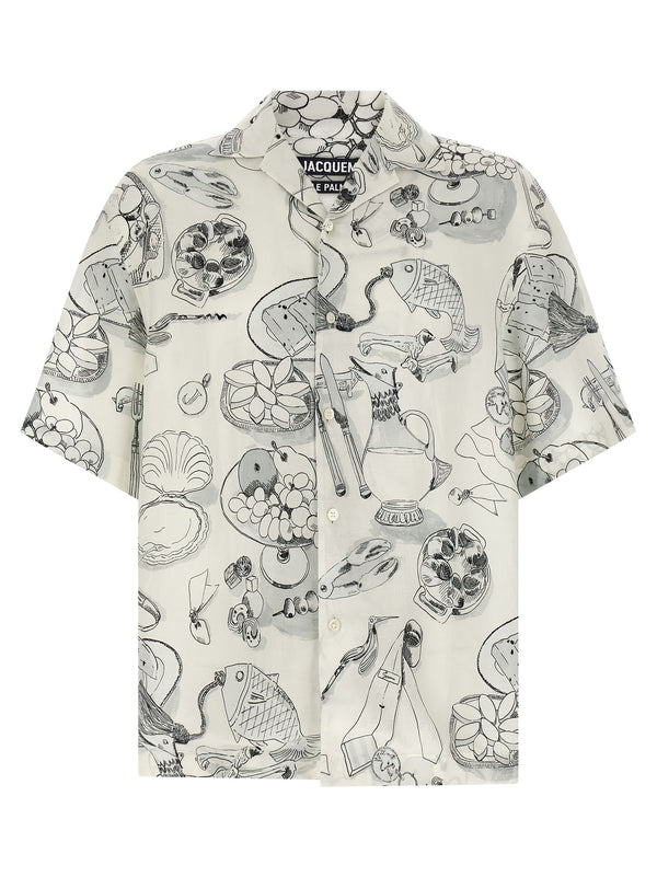 La Chemise Cocktail Shirt And Blouse White/Black