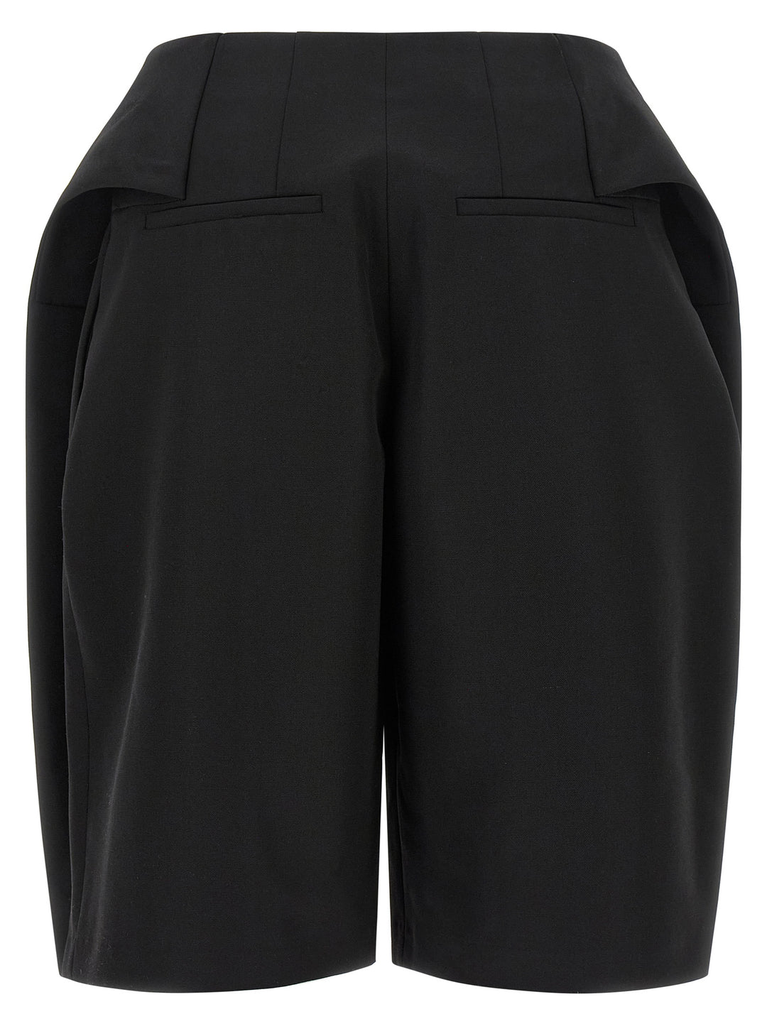 Jacquemus Le Short Cubisto Bermuda and Short - Black | 8536d20c58552b04b84224b2cfa5218e2bbdb760