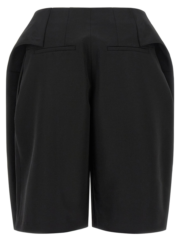 Jacquemus Le Short Cubisto Bermuda and Short - Black | 8536d20c58552b04b84224b2cfa5218e2bbdb760