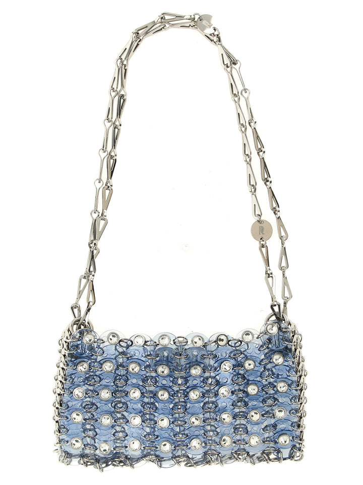 Paco Rabanne 1969 Nano Shoulder Bags - Light Blue | b2d90c5a67dd4eea036704e0d00f59b7b18ebb65