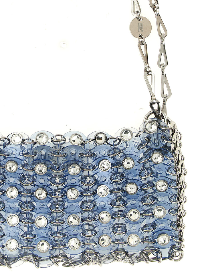 Paco Rabanne 1969 Nano Shoulder Bags - Light Blue | c84234a20e2989780c0c63e6a99881fed95cad40
