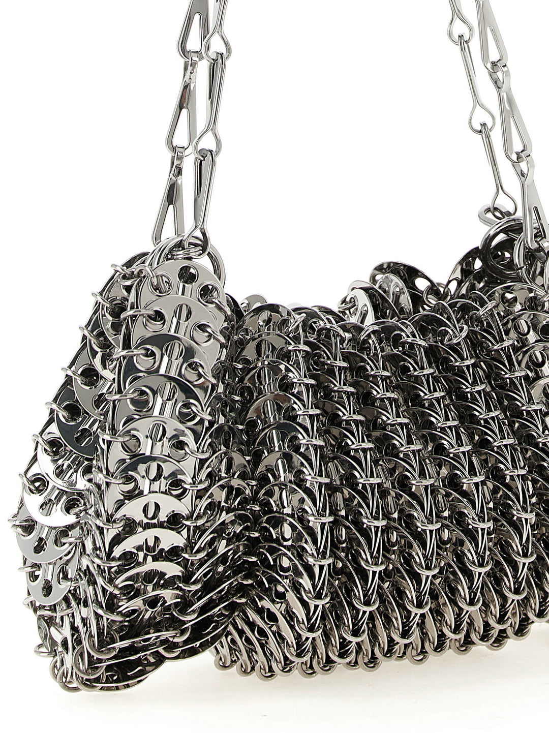 Paco Rabanne Chainmail Shoulder Bags - Silver | 12e759a4c8b9b49bc6c75bc3fd19989dff180729