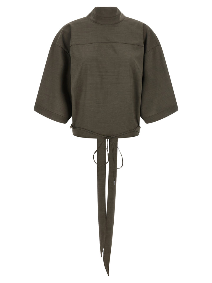 Jacquemus La Blouse Havana Shirt and Blouse - Gray | 1e7be6c29502349a82ae2cd7a764193cb63e5099
