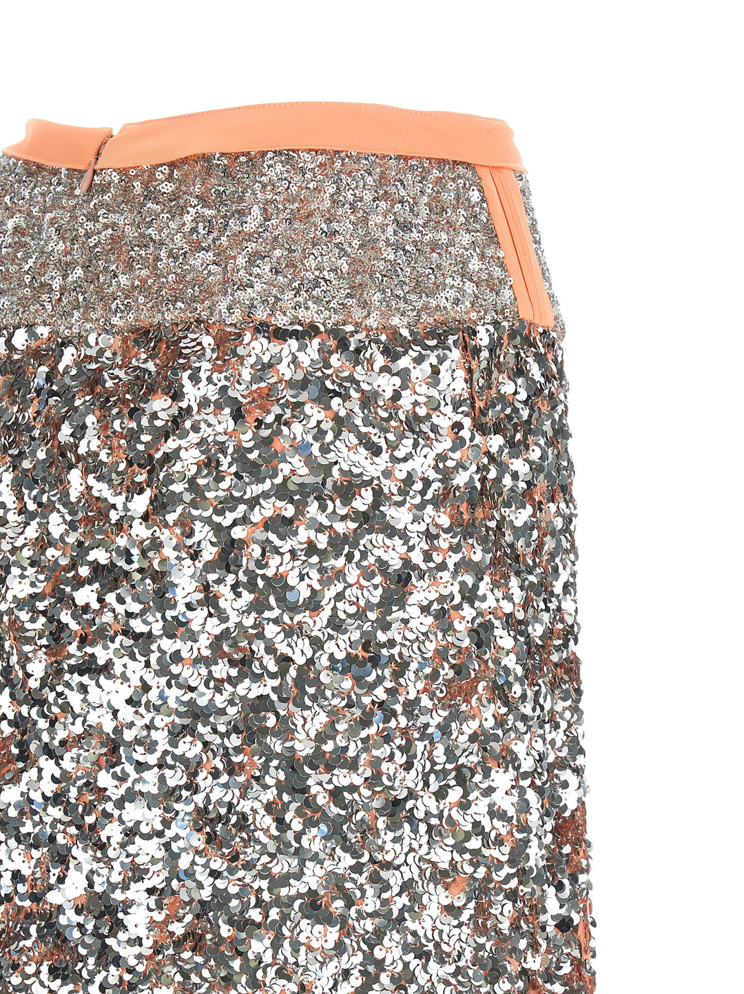 Paco Rabanne Sequin Skirt Skirts - Silver | 6f1d5dc033002cae5cb63f059f2e0544cb80fe57