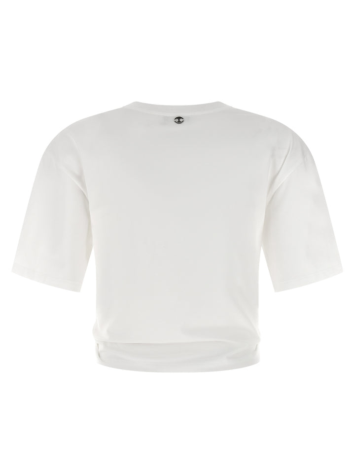 Paco Rabanne Printed Piercing T-shirt - White | 634a830ecea3ceb9b02ae30ece6271a321305f32