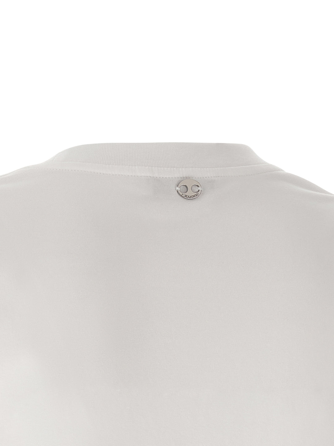 Paco Rabanne Printed Piercing T-shirt - White | b4cd30a591fa0d2bb383b32a46517b57248a8db6