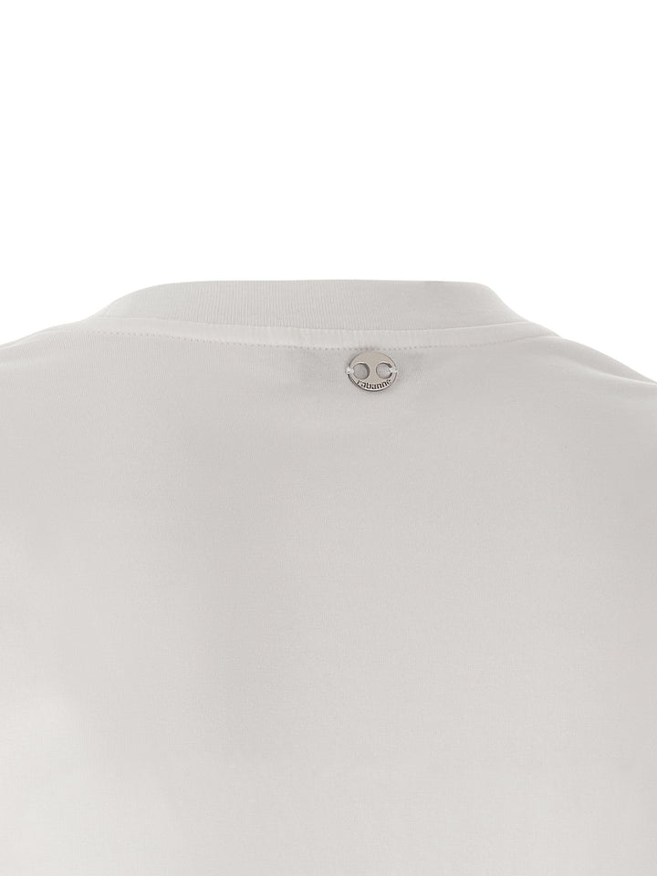 Paco Rabanne Printed Piercing T-shirt - White | b4cd30a591fa0d2bb383b32a46517b57248a8db6