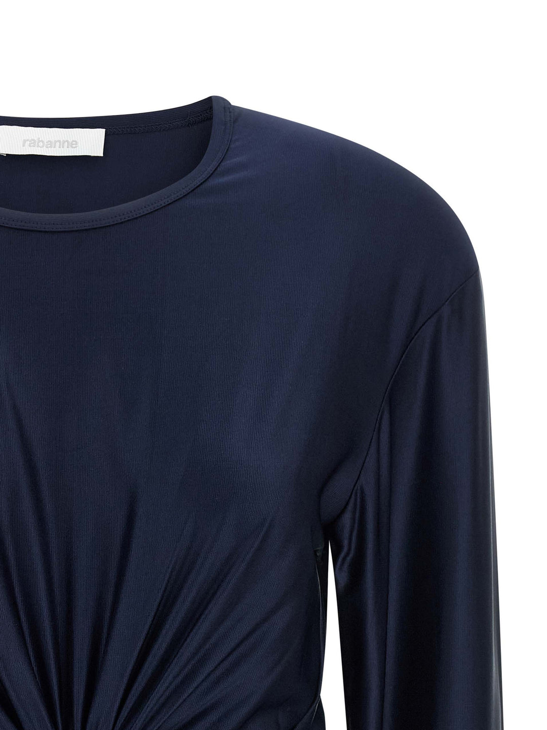 Paco Rabanne Piercing Detail Tops - Blue | f39ba366b8409f51d2ba939b89a70dfb9bff430f