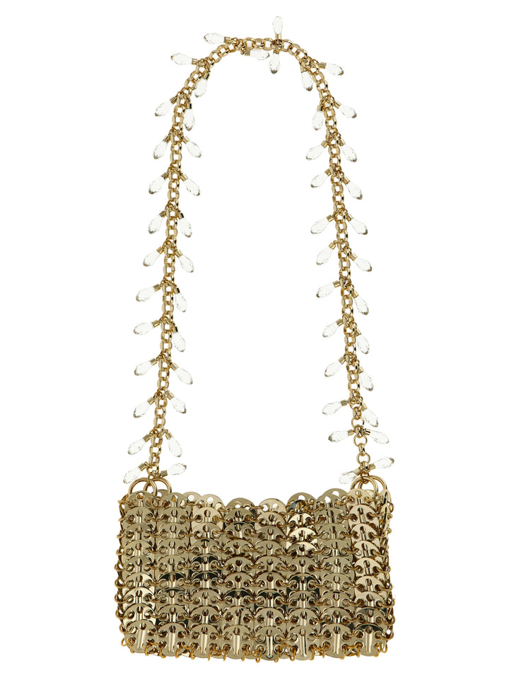 Paco Rabanne 1969 Nano Crystal Shoulder Bags - Gold | 7d4e6c2f8305b642d9a76479c9968fe705e9bafa