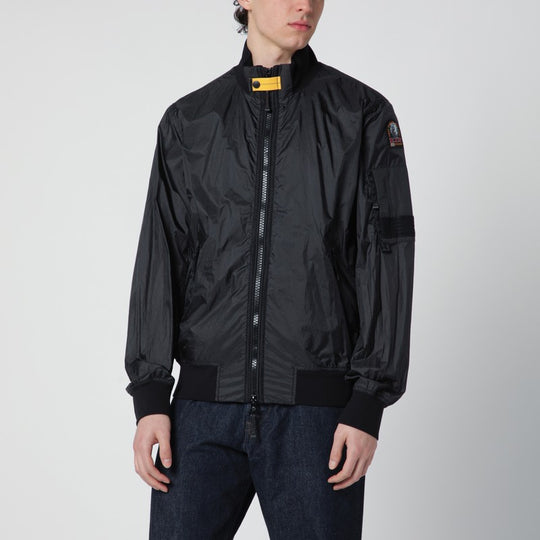 Black Crofton Zip-Up Jacket