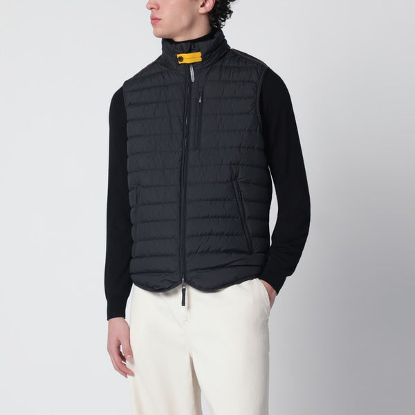 Black Quilted Vest