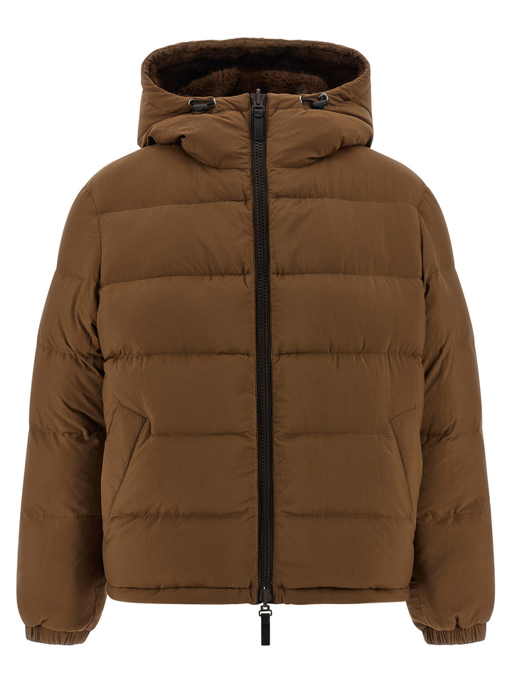 Army Yves Salomon Reversible Fur - Brown | 83afb2765c463ff598a505b6fd61920ce37fcbd3