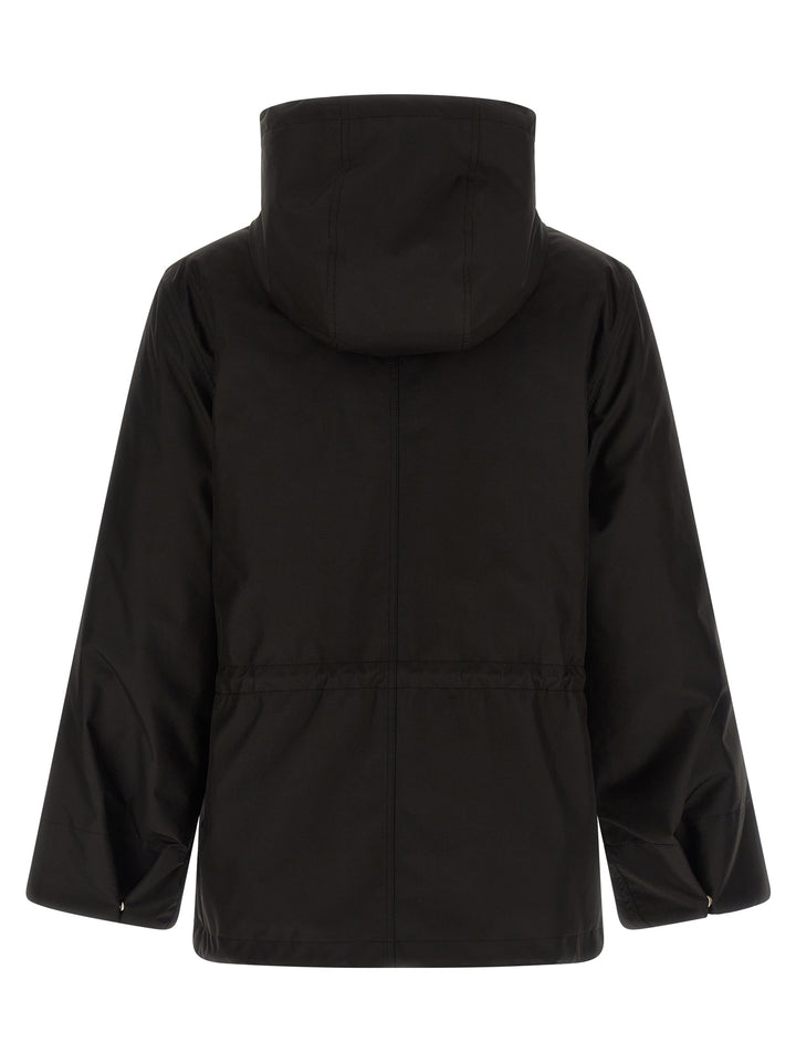 Army Yves Salomon 2-In-1 Parka Puffer Jackets - Black | 4ab355f68b2bbab4c177e1391c1c456b74ebbe08