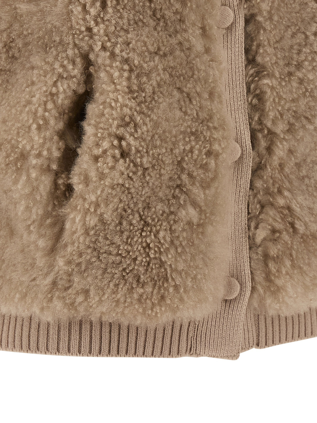 Yves Salomon Shearling Vest Fur - Beige | 6881179b0e8ec8e0cae8beb61c54a9ab1272de70