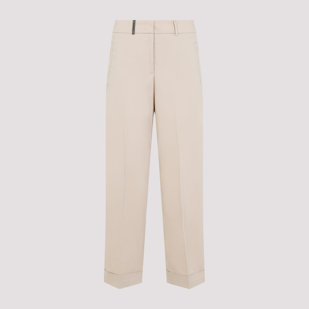 Peserico Cropped - Nude & Neutrals | 69e35106f1d0feeff864b8c912c6ae2f70f441af