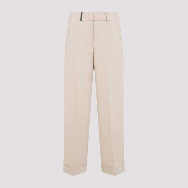 Peserico Cropped - Nude & Neutrals | 69e35106f1d0feeff864b8c912c6ae2f70f441af