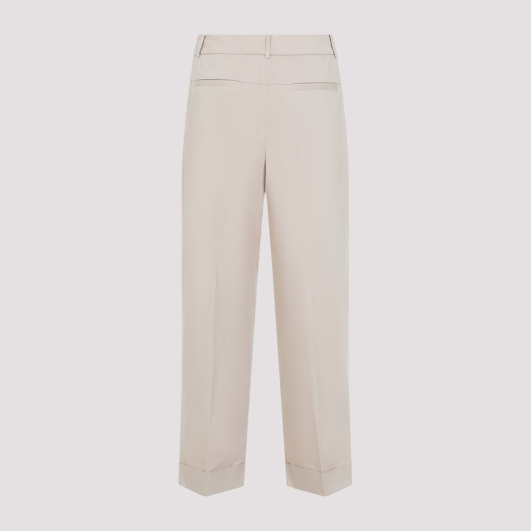 Peserico Cropped - Nude & Neutrals | f1142ef8705b52c01480f08b20bc5b3b33fc7eb0