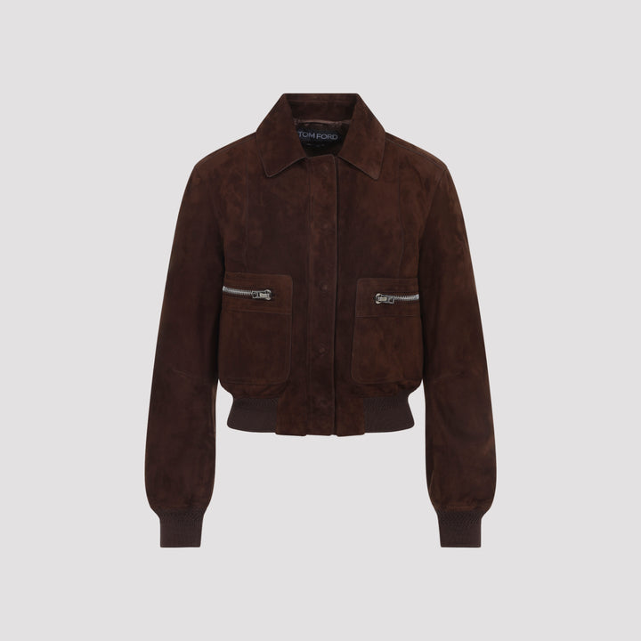 Tom Ford Jackets - Brown | 9a966524a434f84dc1ca95d6d625fc2cb68f6211