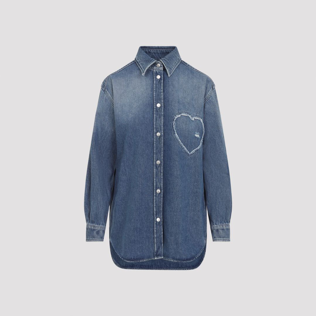 Moschino Shirts - Blue | ec885e95509062ff779df6f7b3626c0f8647a268