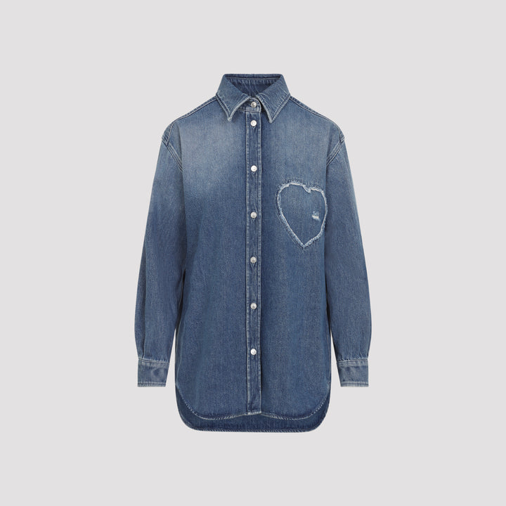 Moschino Shirts - Blue | ec885e95509062ff779df6f7b3626c0f8647a268