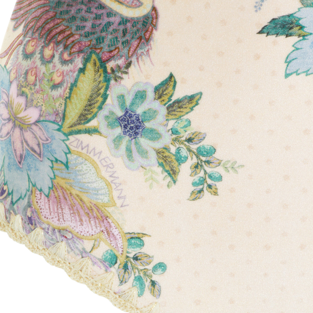 Zimmermann Sea clothing - CREAM SCARF FLORAL | 322aca72a1cb2e29ea2a15e5f347dfc13d779a43