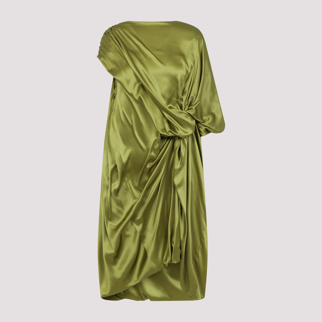 Dries Van Noten Midi dresses - Green | 494a75b0bb16e840fce249b1ceacd60f6767f18b