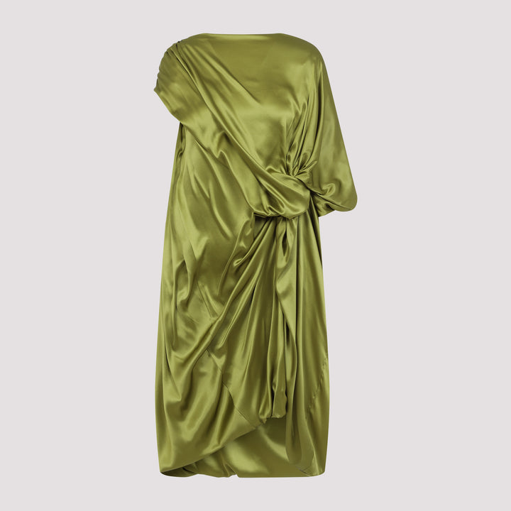 Dries Van Noten Midi dresses - Green | 494a75b0bb16e840fce249b1ceacd60f6767f18b