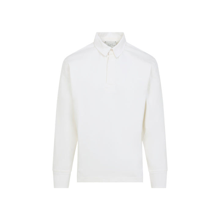 Studio Nicholson Polo - White | cafa5a91956da0c9045cda56cfbc7649fe6e5041